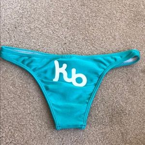 turquoise kauai bikini bottoms